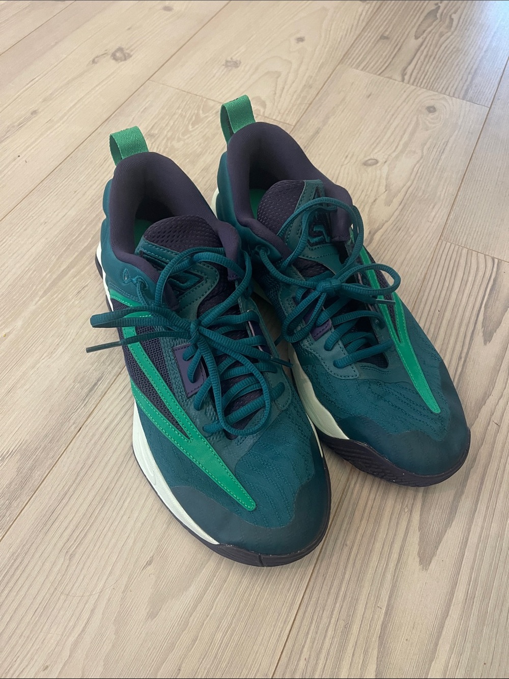 Nike Gianni’s Men's Teal and Green Running Sneakers